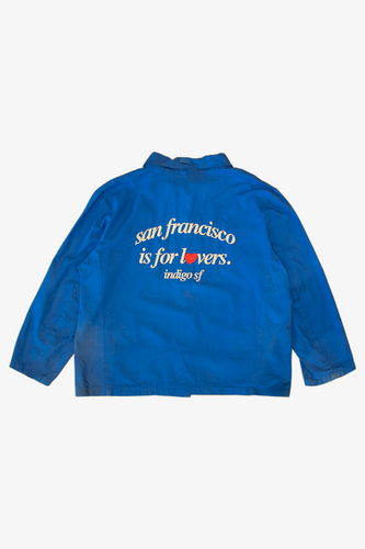 90s French ヴィンテージWork Atelier LOGO Coat Vintage French Atelier Jacket - Etsy