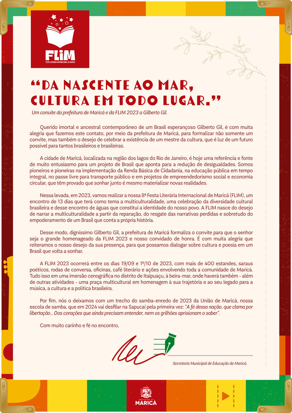 Carta-convite
