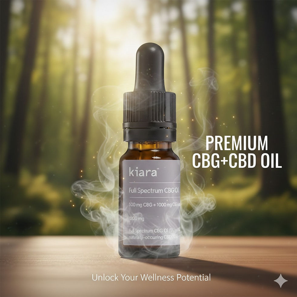 שמן CBD עם CBG בישראל : היתרונות המשותפים