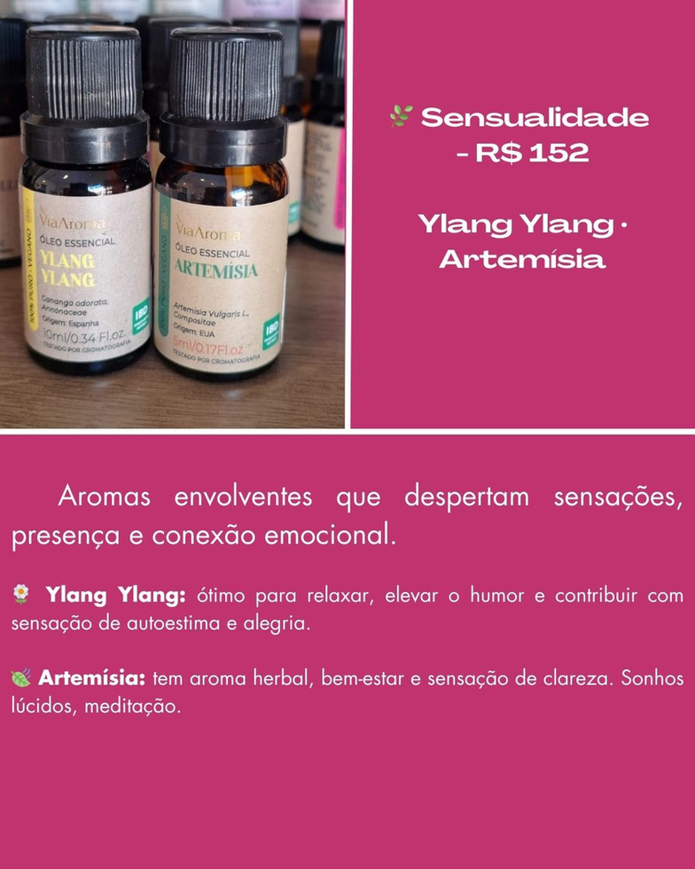 kit sensualidade óleo essencial em promoção