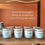 Miniatura: Conjunto de velas aromáticas 100% vegetais em vidro transparente com tampas de madeira, disponíveis em vários aromas