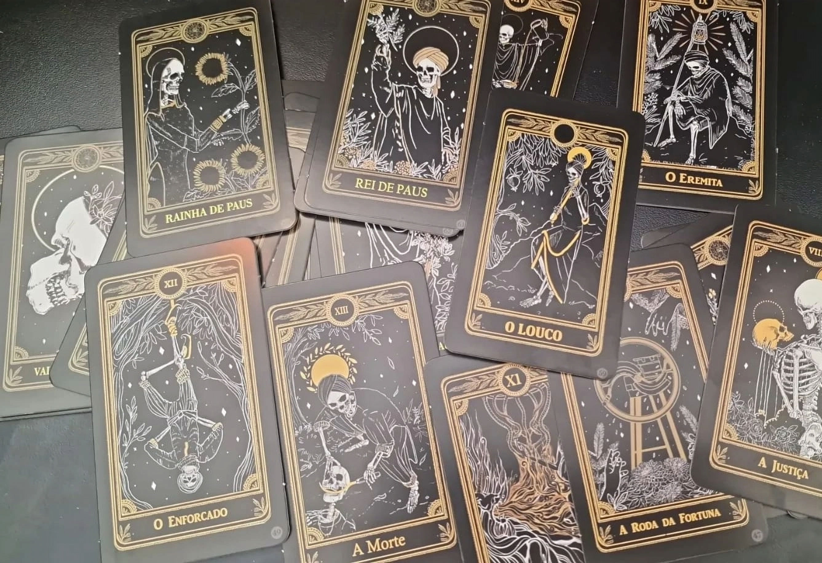 O Tarot Negro - 22 Cartas