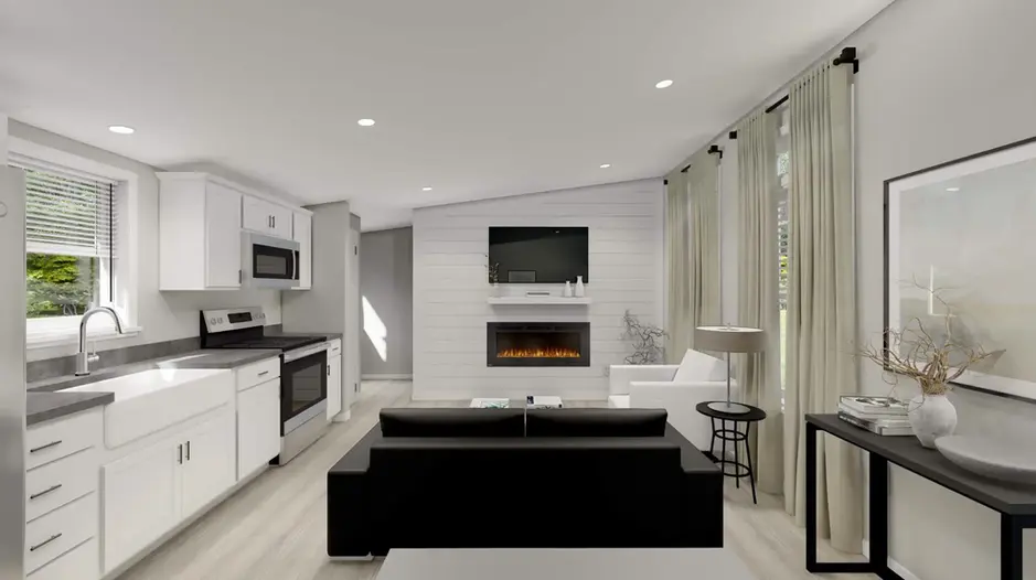 Spruce Cottage interior