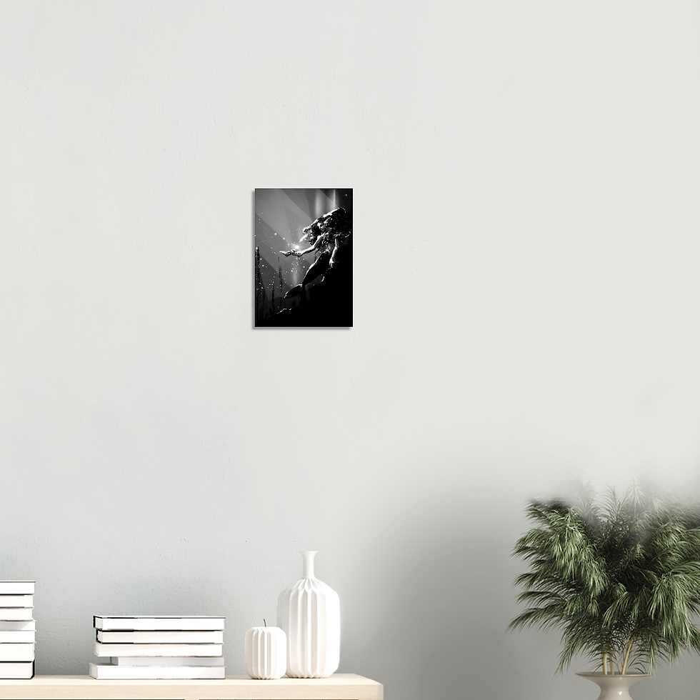 Thumbnail: Axolotl - Fine Art Poster