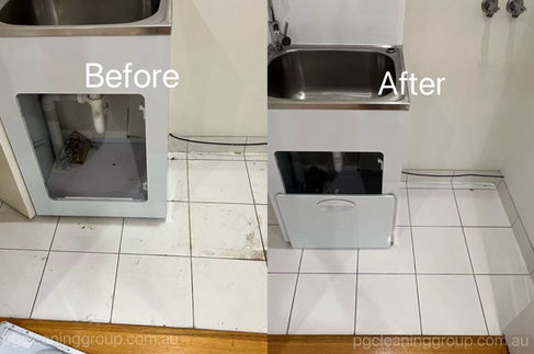 end of lease laundry cleaning before and after box hill melbourne