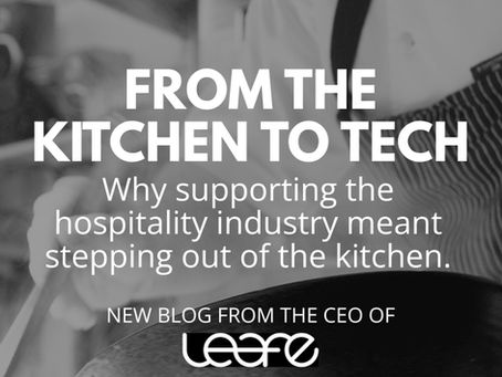 From the Kitchen to Tech: Why Supporting the Hospitality Industry Meant I Had to Step Out of the Kitchen