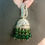 Thumbnail: Emerald Green Kundan Jhumkas
