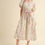 Thumbnail: Ivory Multi Floral Bubble Sleeve Maxi