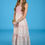 Thumbnail: ROMANTIC FLORAL SWEATER CAMI MIDI DRESS - SWEET PEA