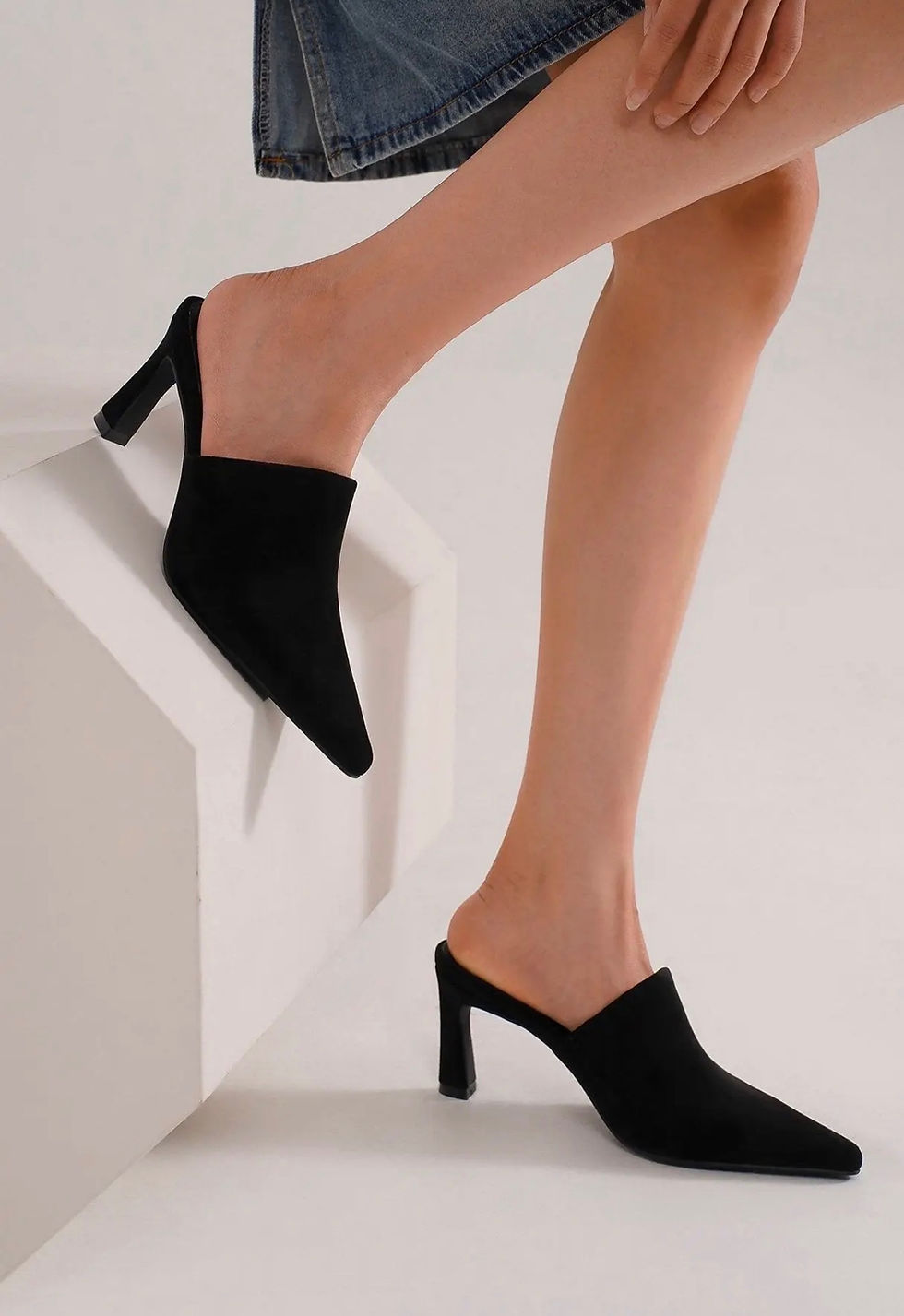 Thumbnail: Black Mule Heels
