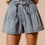 Thumbnail: Flared Denim Shorts
