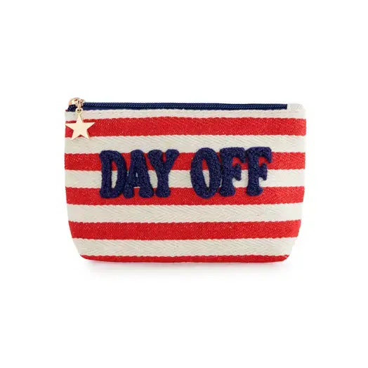 Thumbnail: MORGAN "DAY OFF" SMALL ZIP POUCH