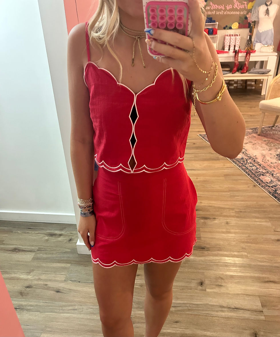 Thumbnail: Scalloped Cami Top