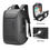 Thumbnail: Bag Laptop USB Charging Anti Theft Men College School Waterproof