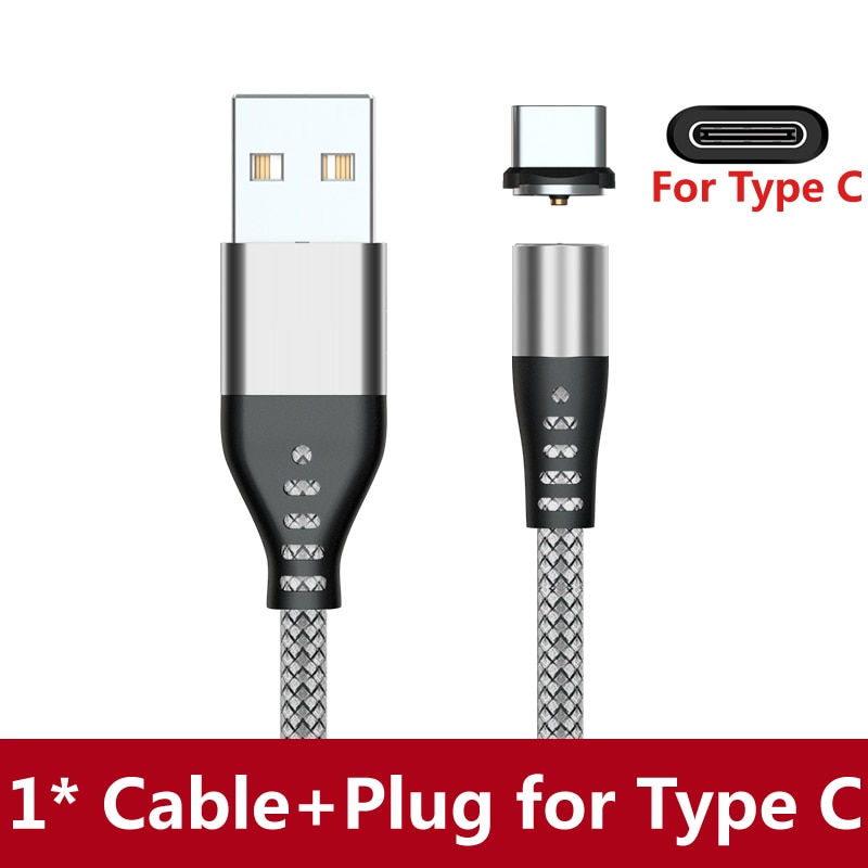 Thumbnail: Magnetic Micro USB Type C Cable for iPhone Xiaomi Mobile