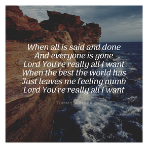 When All Is Said And Done