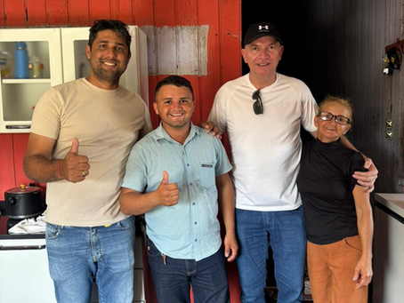 Vereador Real e prefeito Gerlen Diniz visitam comunidade do São Bento e acompanham Programa de Açudagem