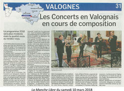 La Manche Libre du 10 mars 2018
