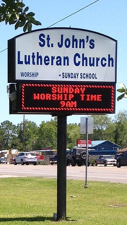 St. John's worship time
