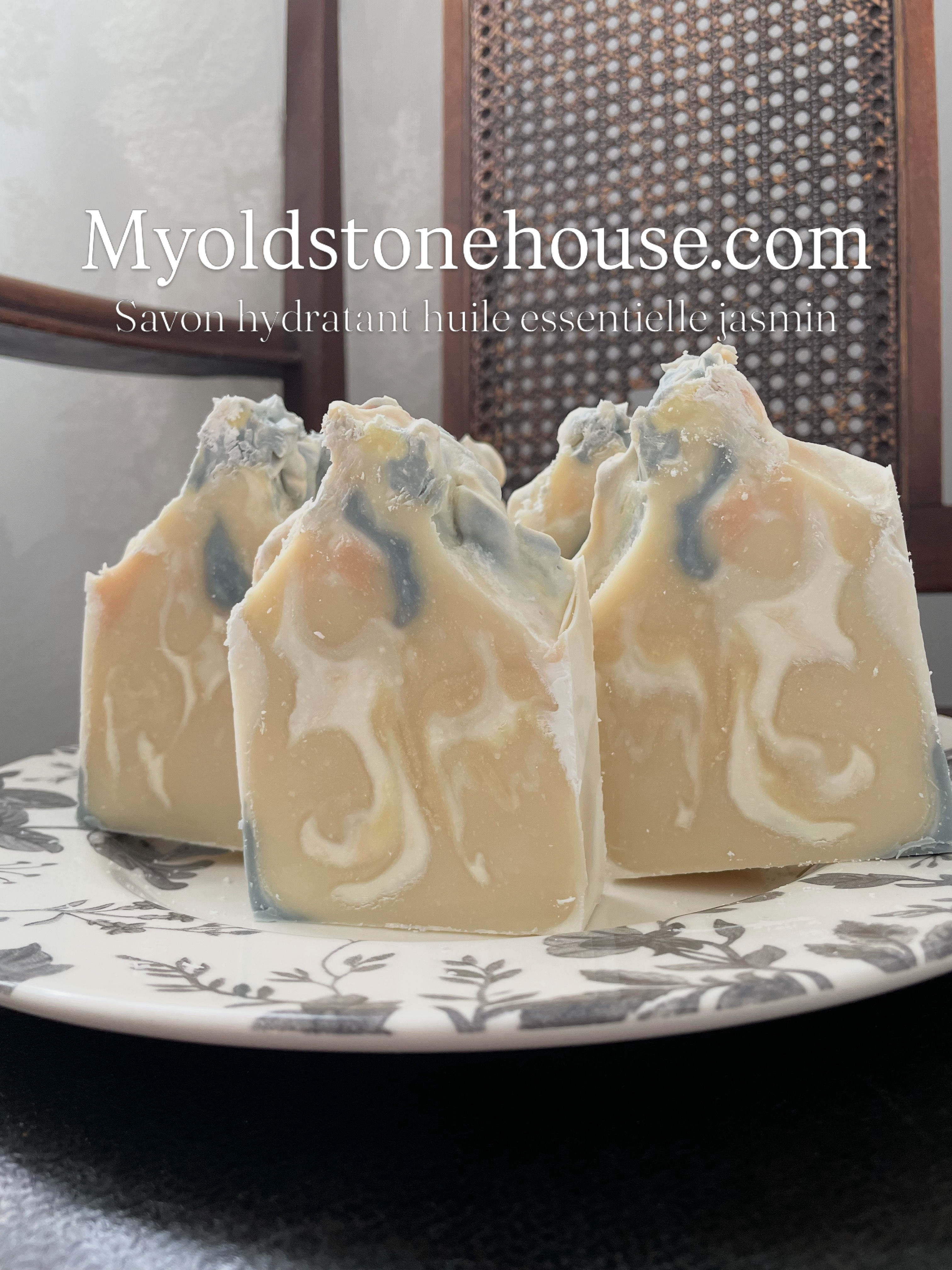 Savon hydratant huile essentielle jasmin