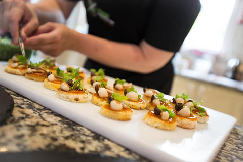 Algarve wedding planner canapes
