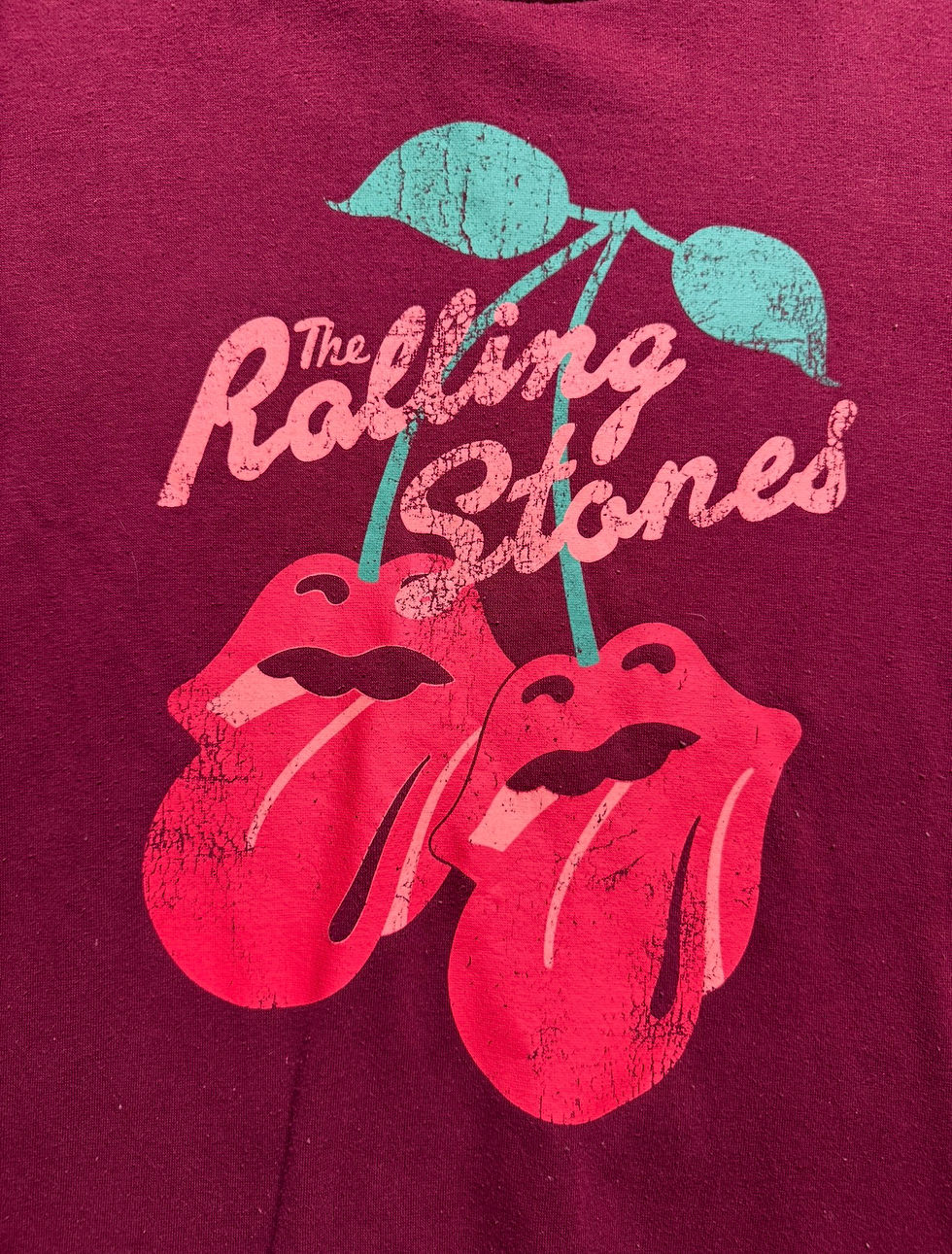 Thumbnail: Rolling Stones Cherry Graphic Sweatshirt Men’s Size XL