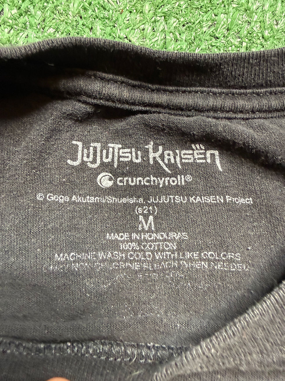 Thumbnail: JuJuTsu Kaisen Black Tee Men’s Size Medium 