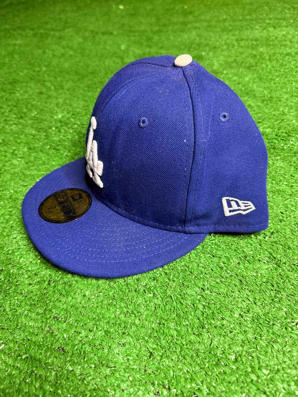 Thumbnail: Los Angeles Dodgers New Era 59FIFTY Blue Fitted Size 7 1/2