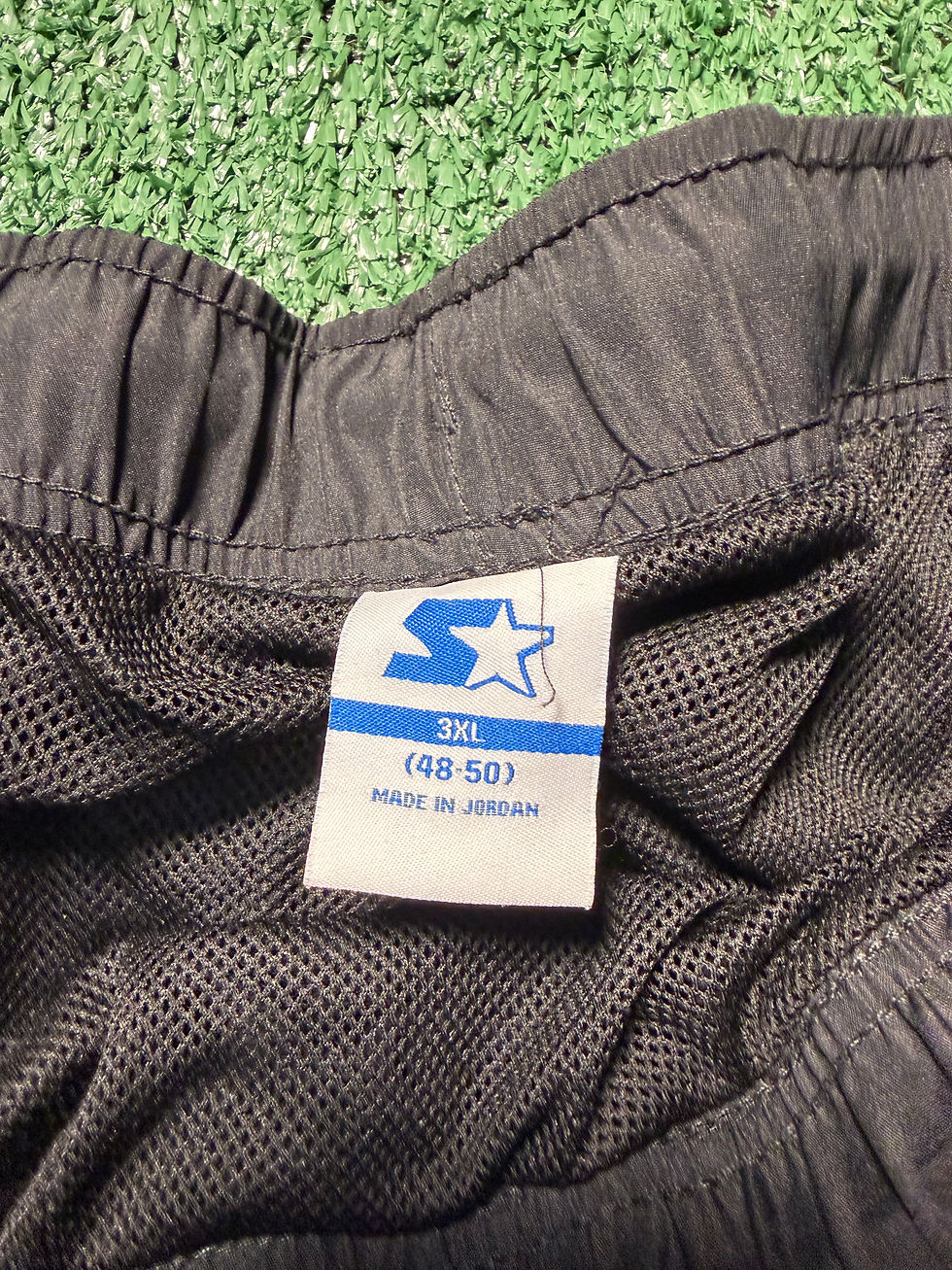 Thumbnail: Starter Black Track Pants Size 3XL