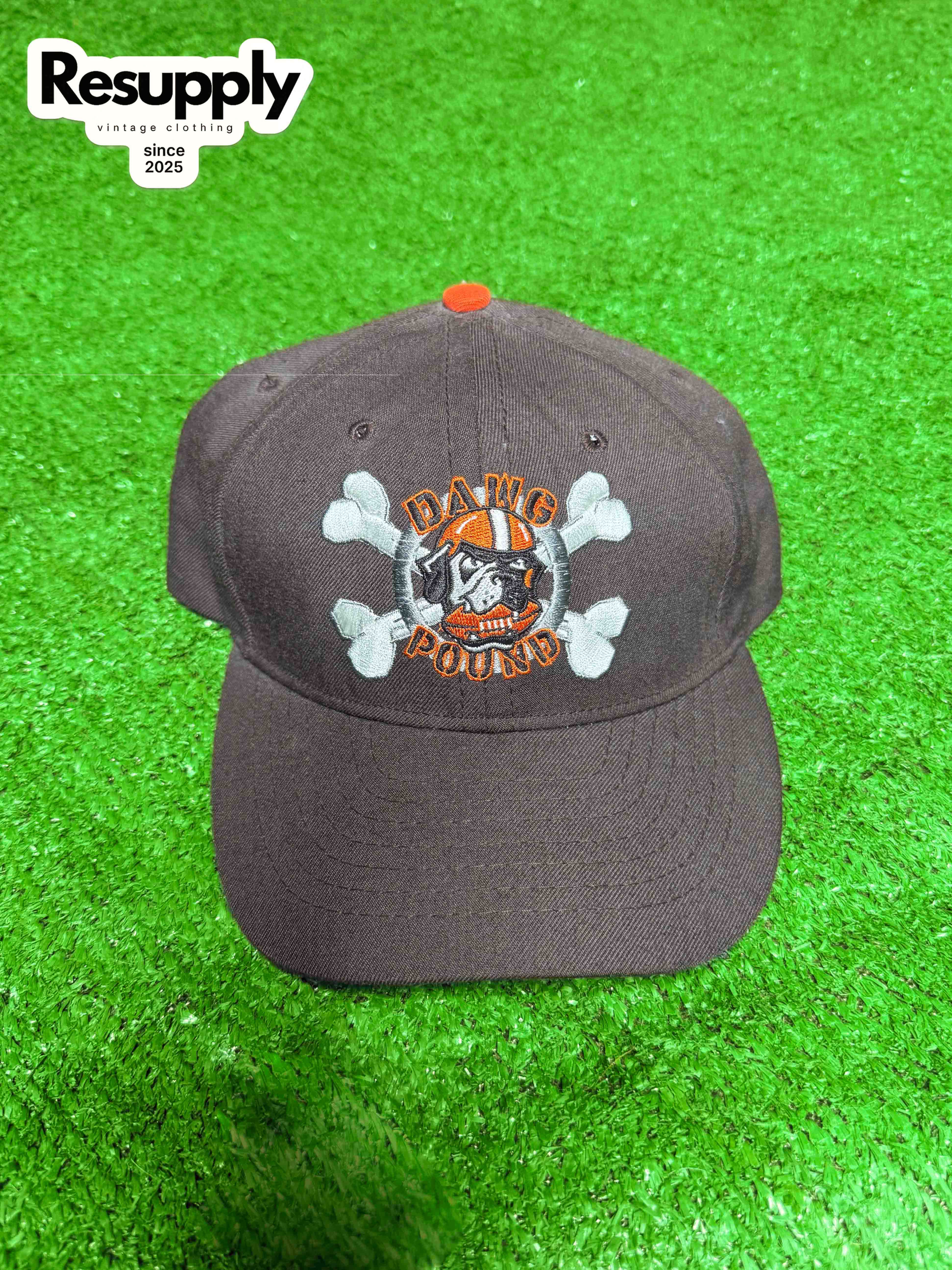 NFL Cleveland Browns Logo Athletic Dawg Pound Snapback  