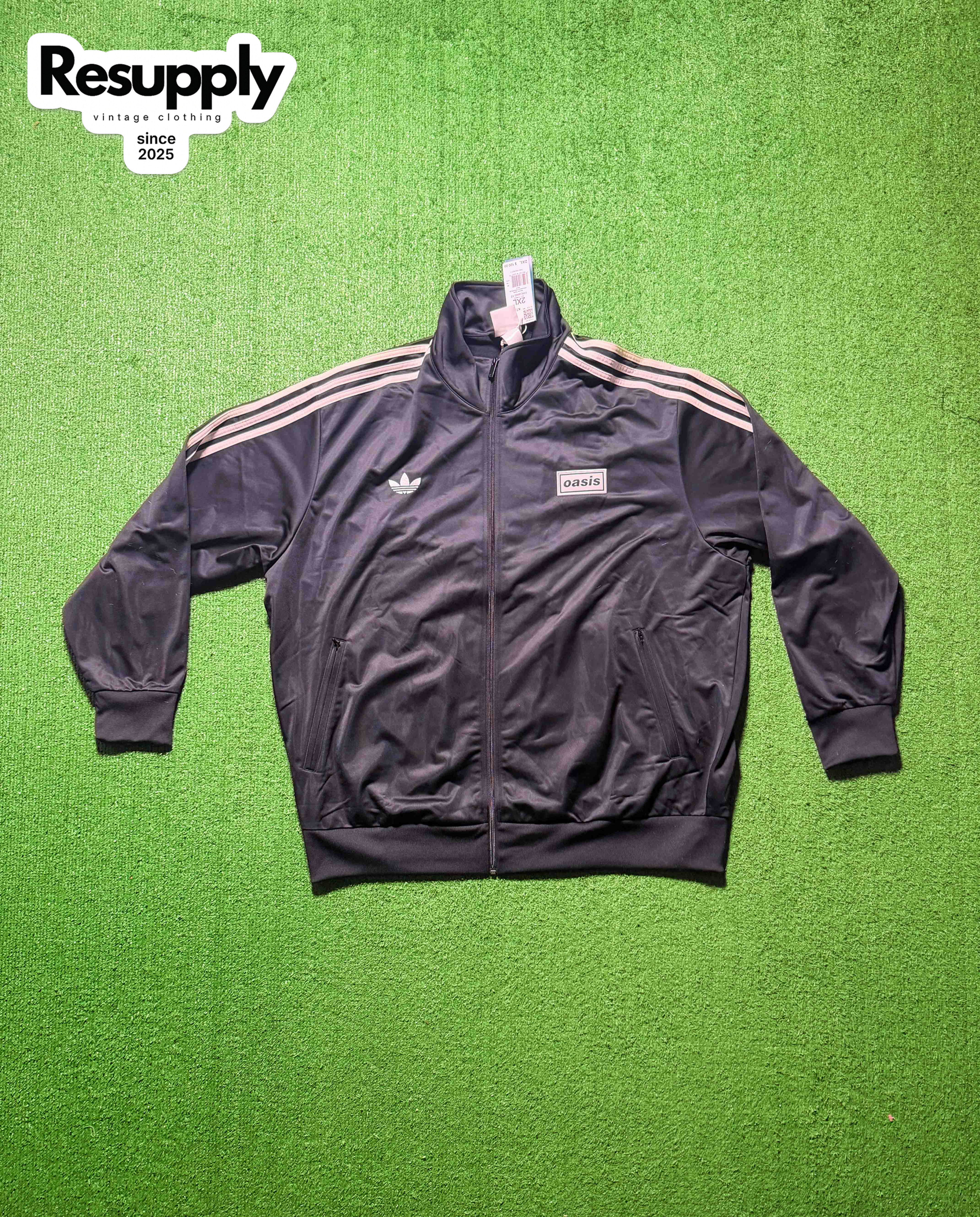 Adidas Originals x Oasis Live '25 Tour Firebird Track Jacket Men’s Size XXL