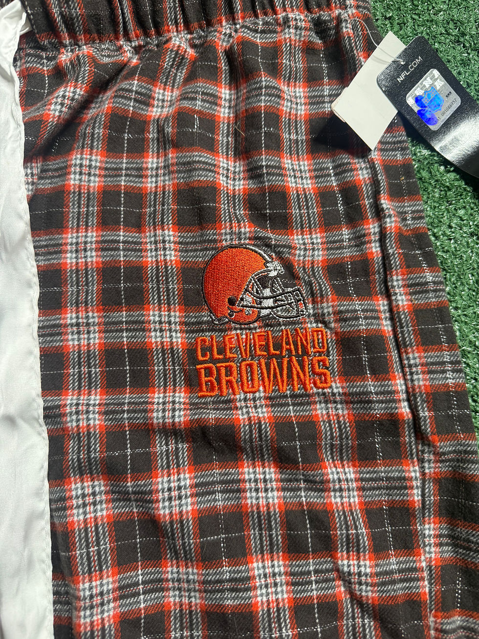Thumbnail: NFL Cleveland Browns Pajamas Pants Women’s Size Medium 