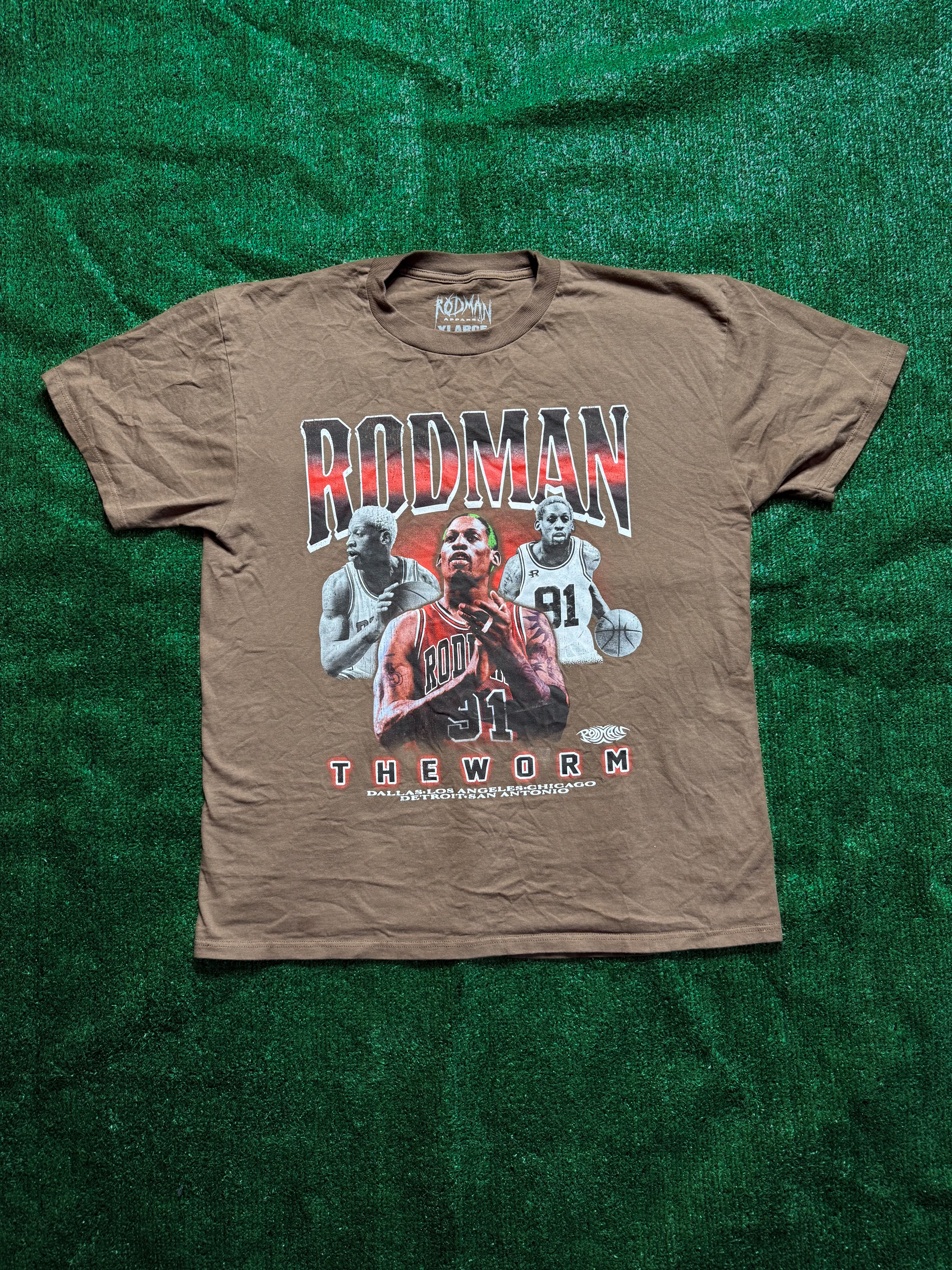 Dennis Rodman THE WORM Tee XL