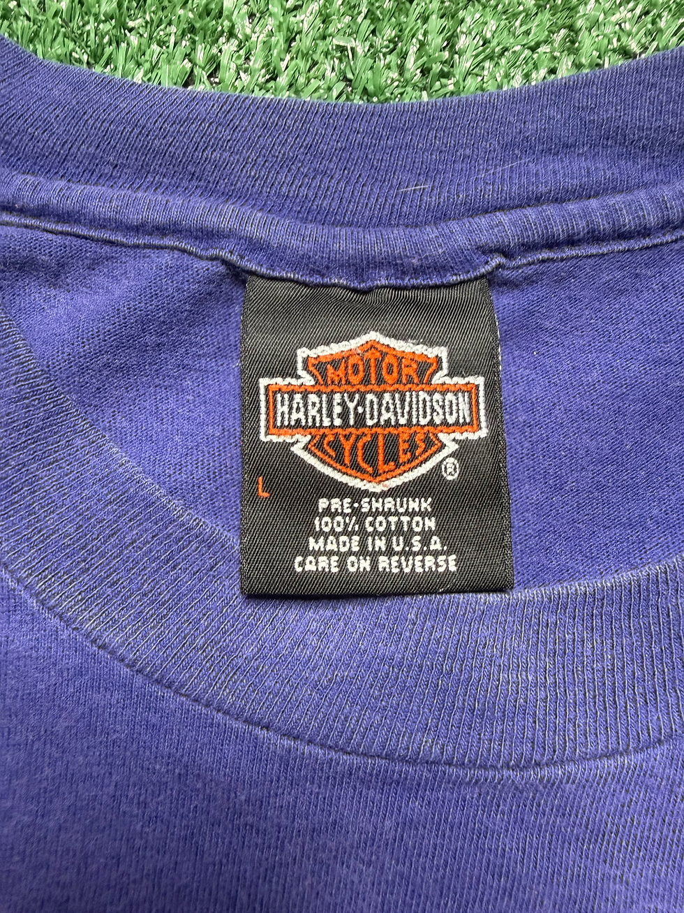 Thumbnail: Harley Davidson Blue New York Tee L