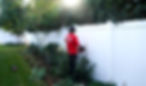 Pinellas Premium team member trimming hedges in St.Peterburg Fl