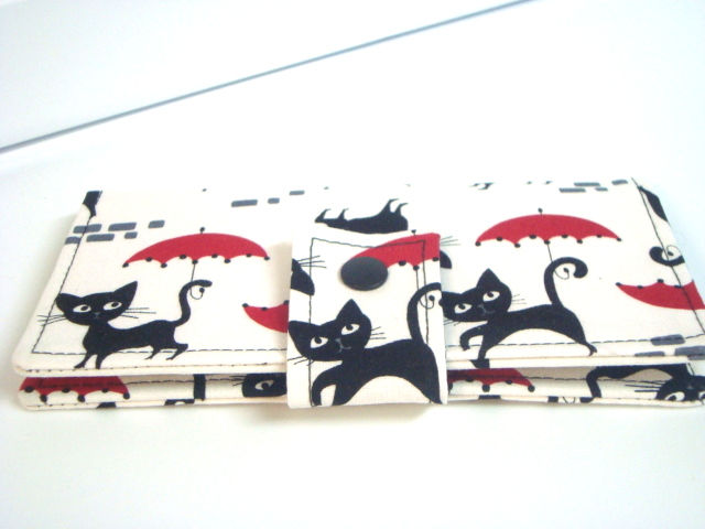 Thumbnail: Fabric Checkbook Cover , Checkbook Holder Watercolor Blush Rose Floral