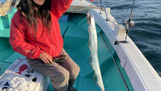 本日午前便タチウオ、ジギング