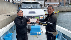 午前便タチウオ午後便タイラバ