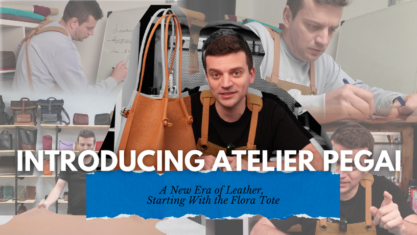 Atelier Pegai: A New Era of Leather, Starting With the Flora Tote
