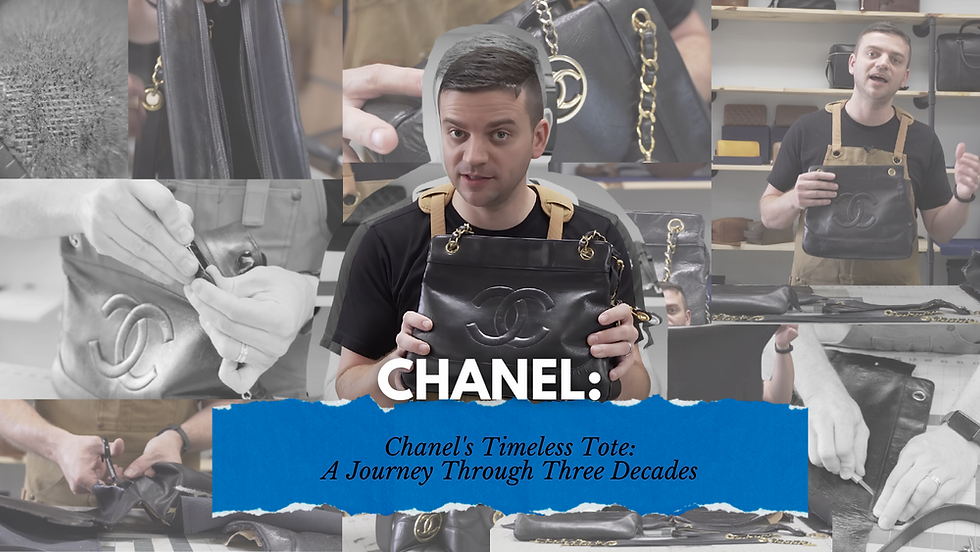 Chanel Timeless Tote Review by Tanner Leatherstein: A detailed examination of Chanel's iconic tote bag, exploring craftsmanship, leather quality, and design evolution over three decades