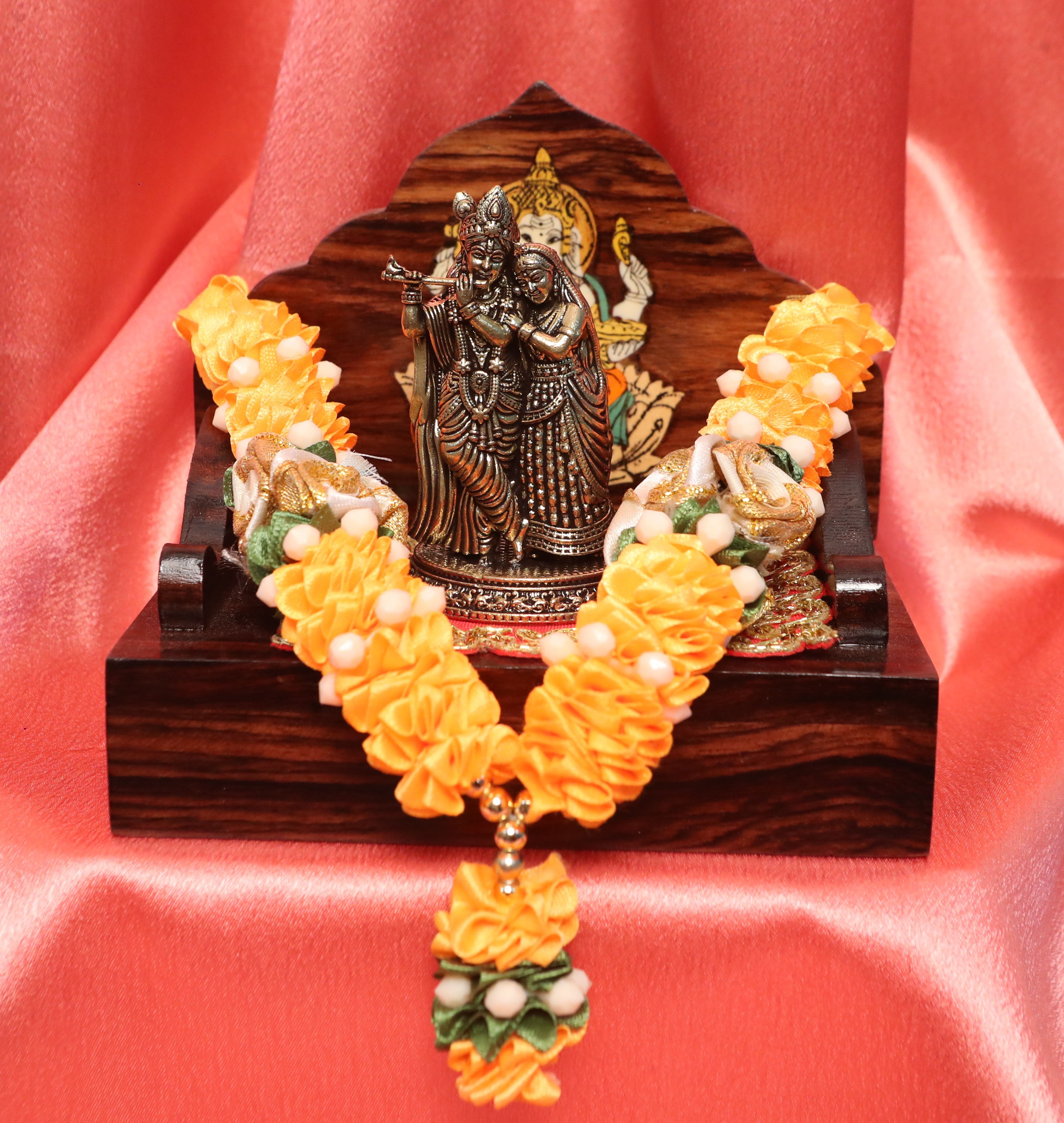 Radha Krishna (Mandaasana Setup)