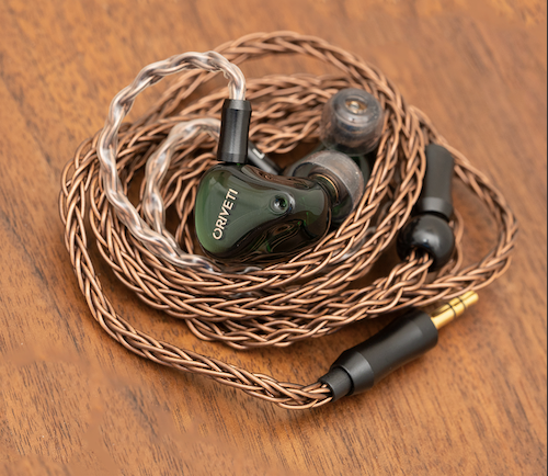 ORIVETI O800 8BA 有線イヤホン ORIVETI O800 - Premium 8BA HiFi IEM Headphones