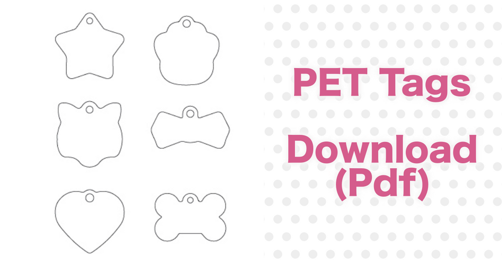 Download Pet Tags for handmade collar