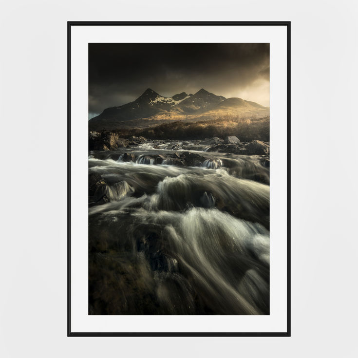 Cuillins sur l'île de Skye, Écosse