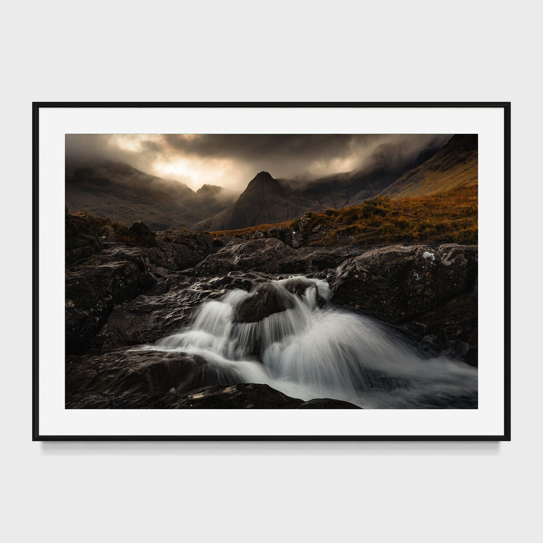 photo des fairy pools sur l'île de skye