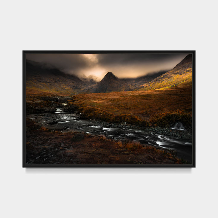 photo des fairy pools sur l'île de skye