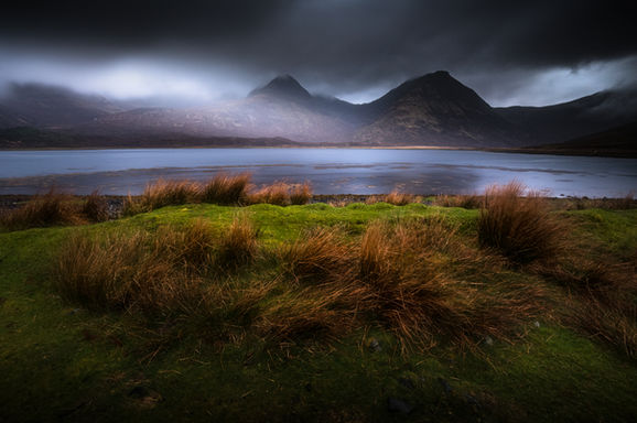 Les Cuillins Hills sur l'île de Skye - Ecosse