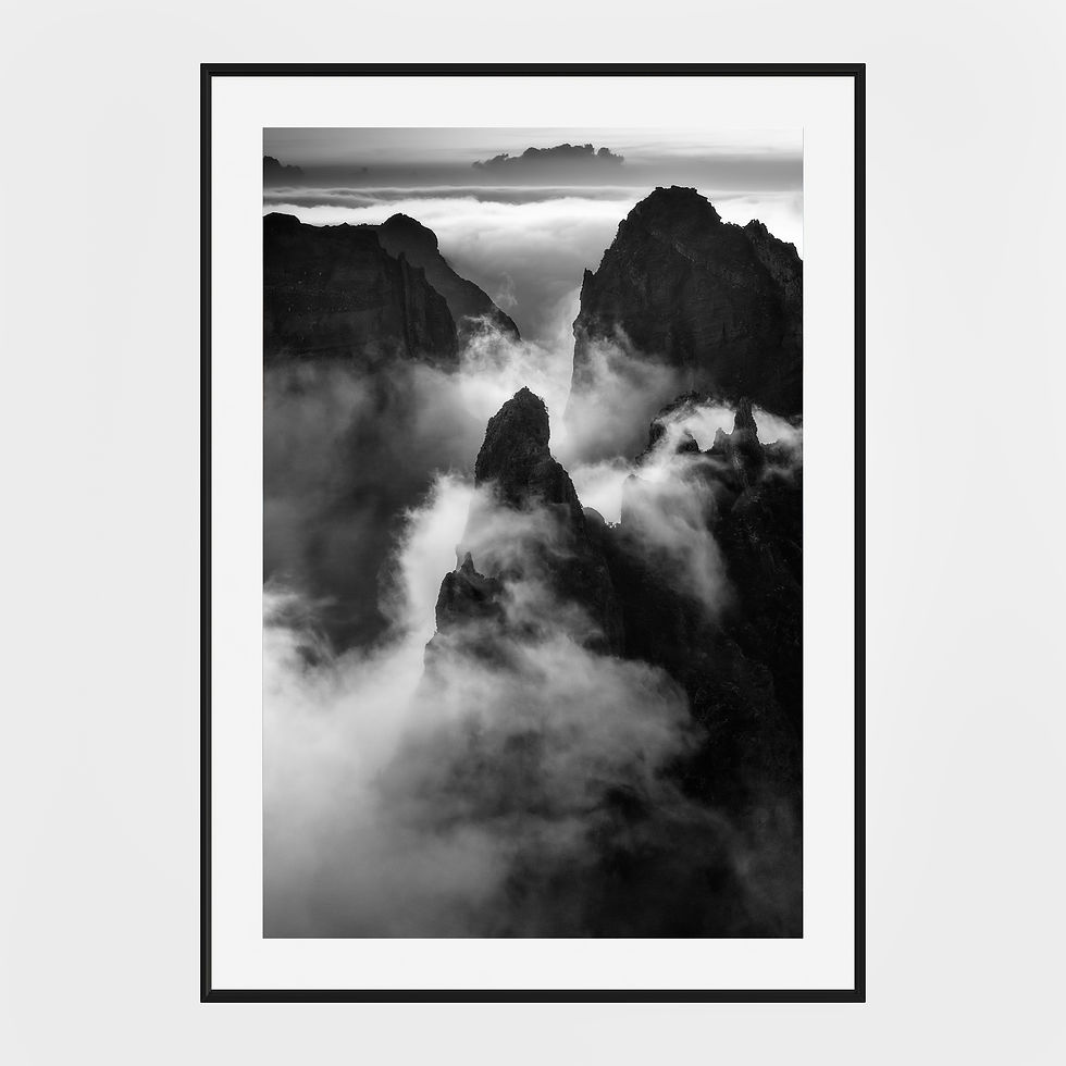 photo du pico arieiro à madère