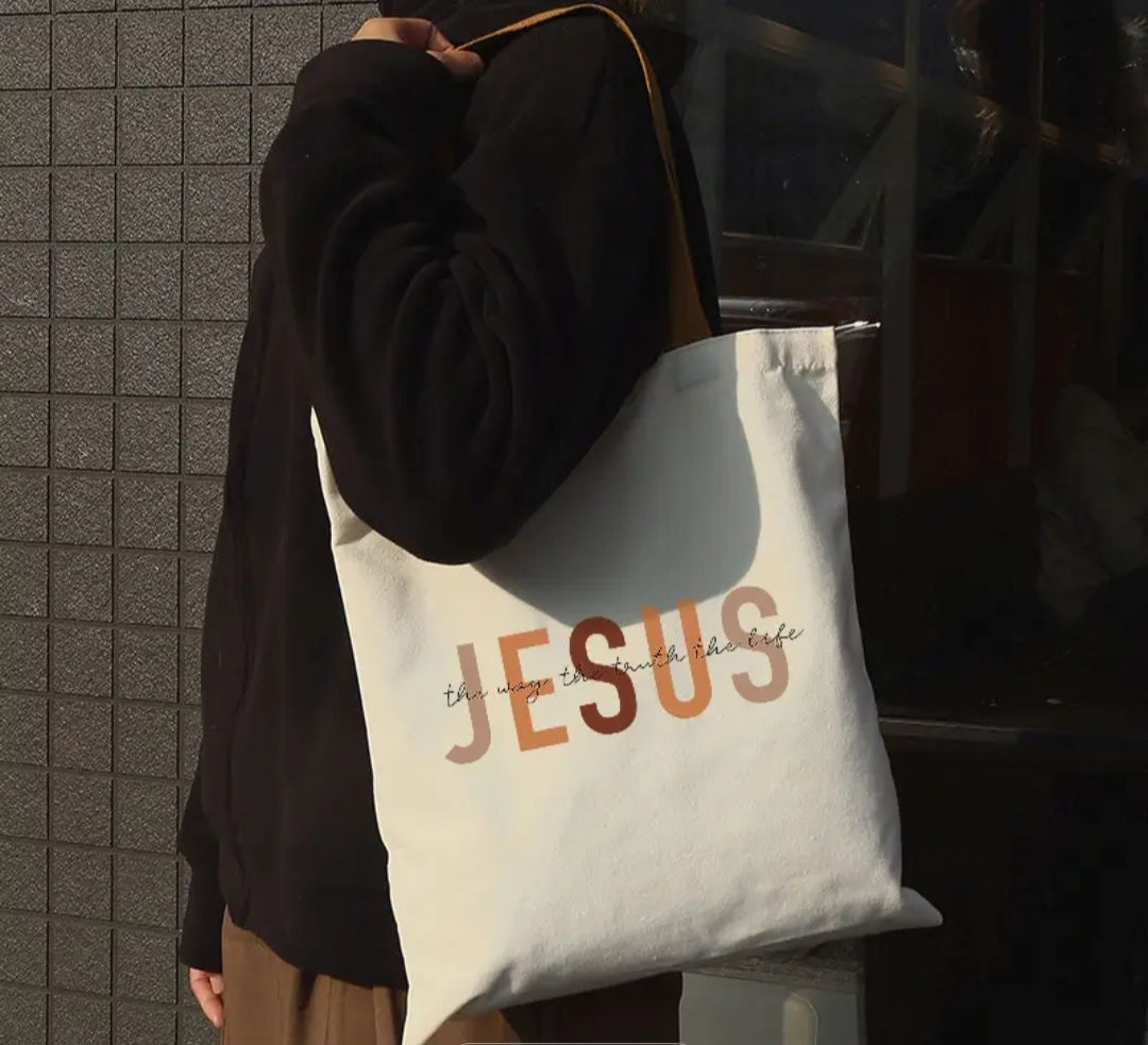 Large Jesus Tote Bag