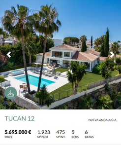 FRONTLINE GOLF VILLA IN NUEVA ANDALUCIA, MARBELLA